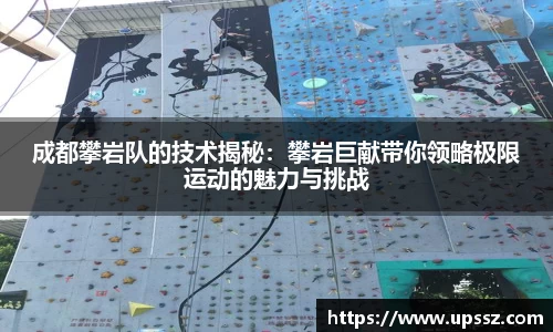 成都攀岩队的技术揭秘：攀岩巨献带你领略极限运动的魅力与挑战